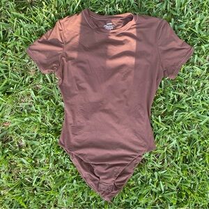 SKIMS Chocolate Brown Bodysuit